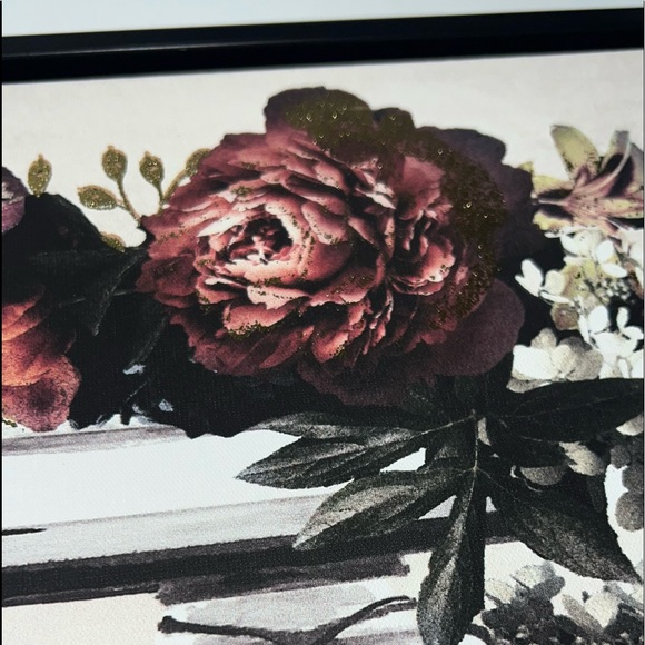 CHANEL No.5 Floral Roses Butterfly Fashion Perfume Bottle Canvas Wall Decor - Picture 9 of 12